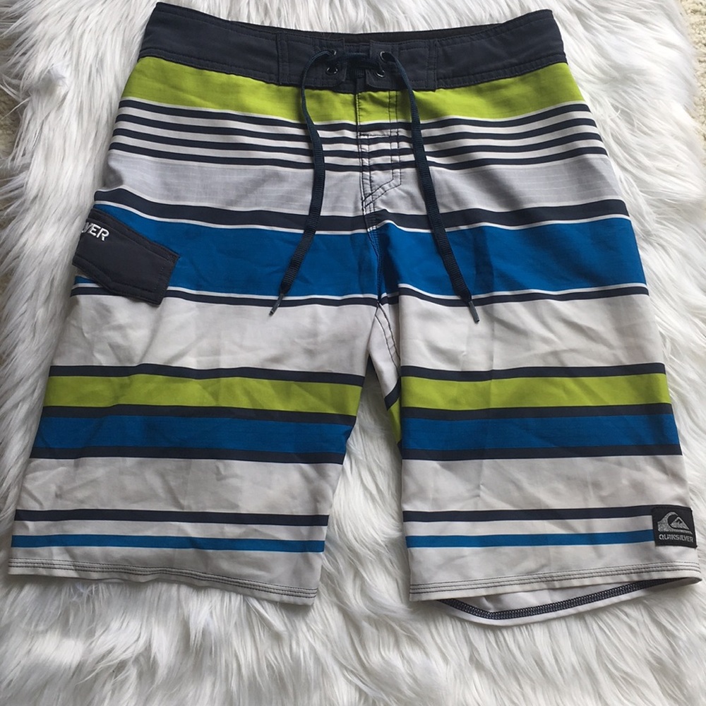 Men’s Quicksilver Striped Board Shorts